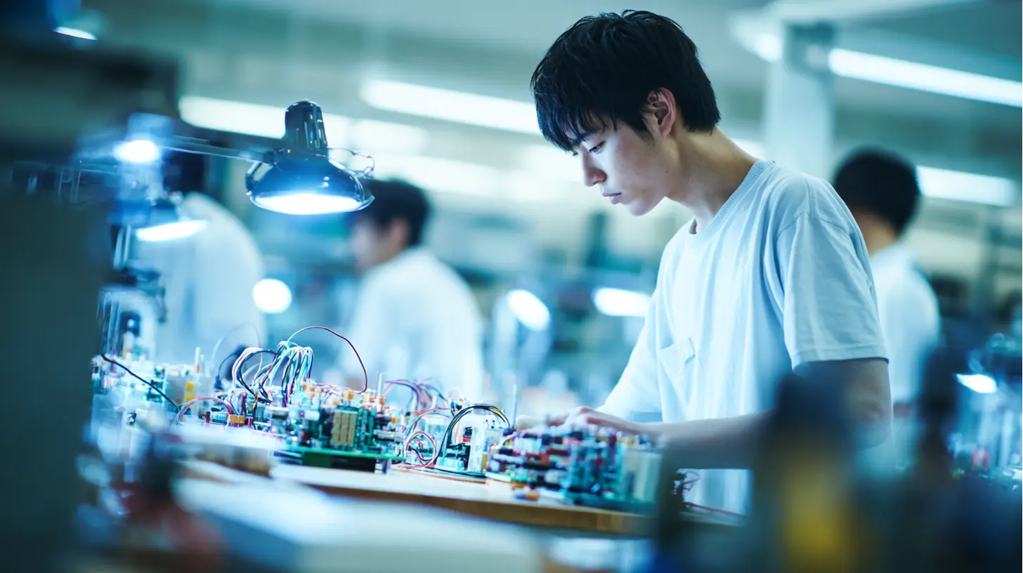 電気・電子・通信関係のイメージ